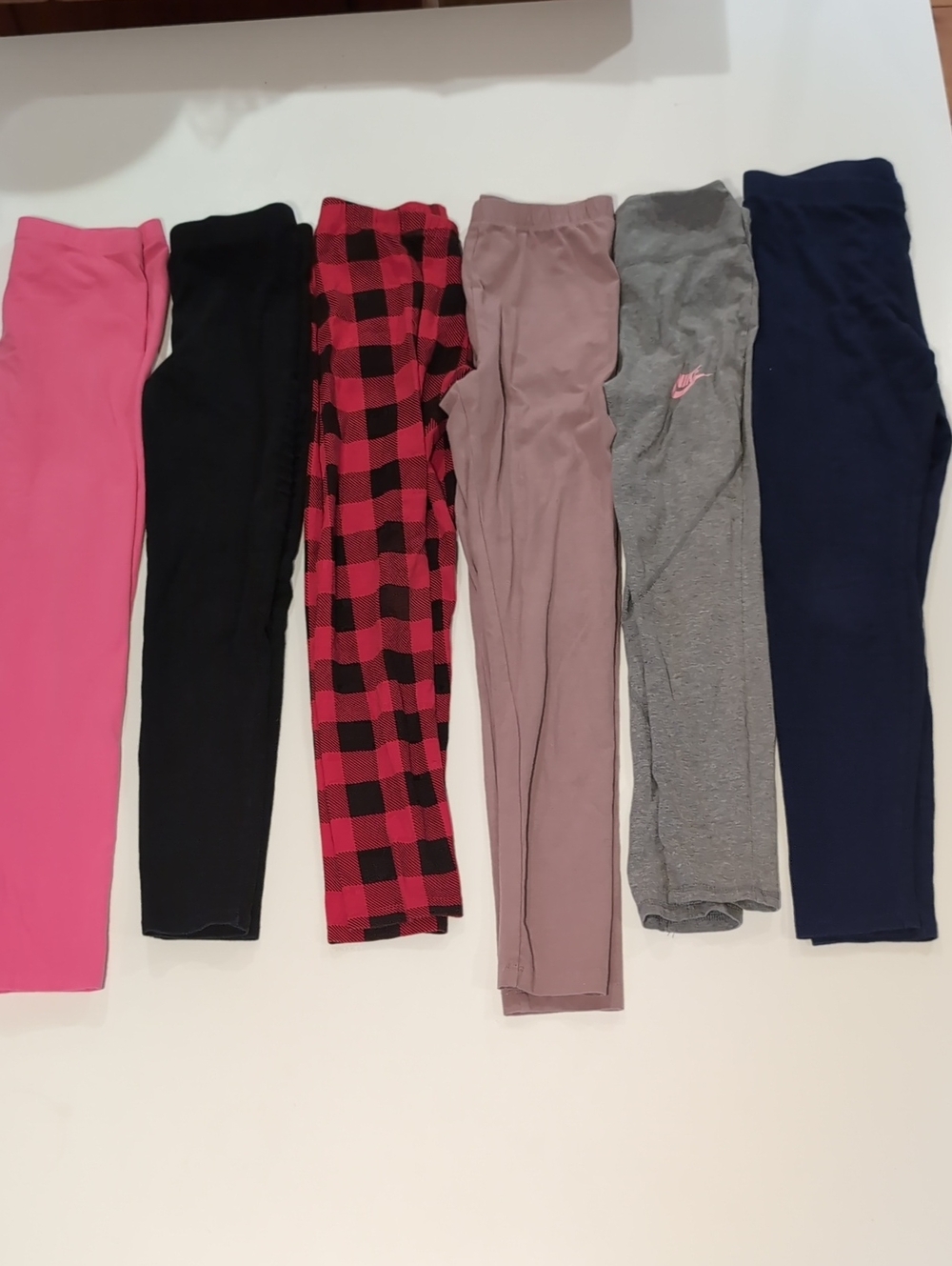 Girls' Leggings Bundle Of 6